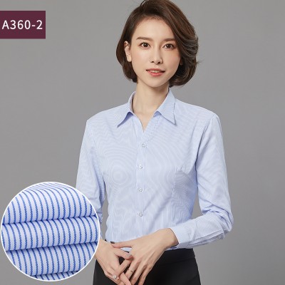 2019女士衬衫长袖A360-2