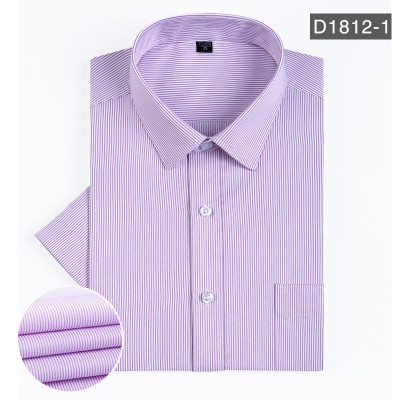 男士商务短袖衬衫D1812-1