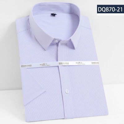 2021男士竹纤维短袖衬衫DQ870-21