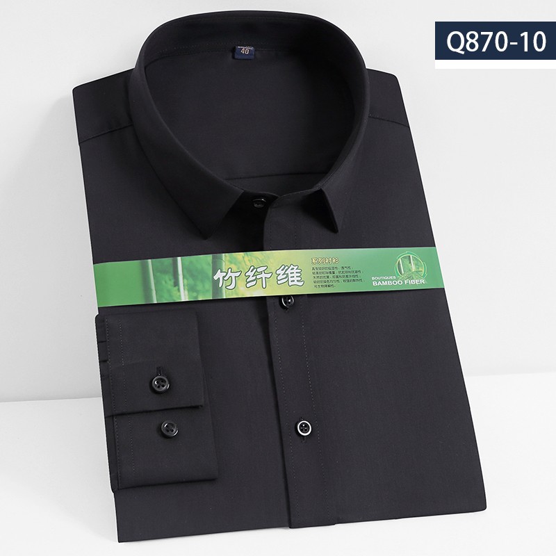 2021男士竹纤维衬衫Q870-10