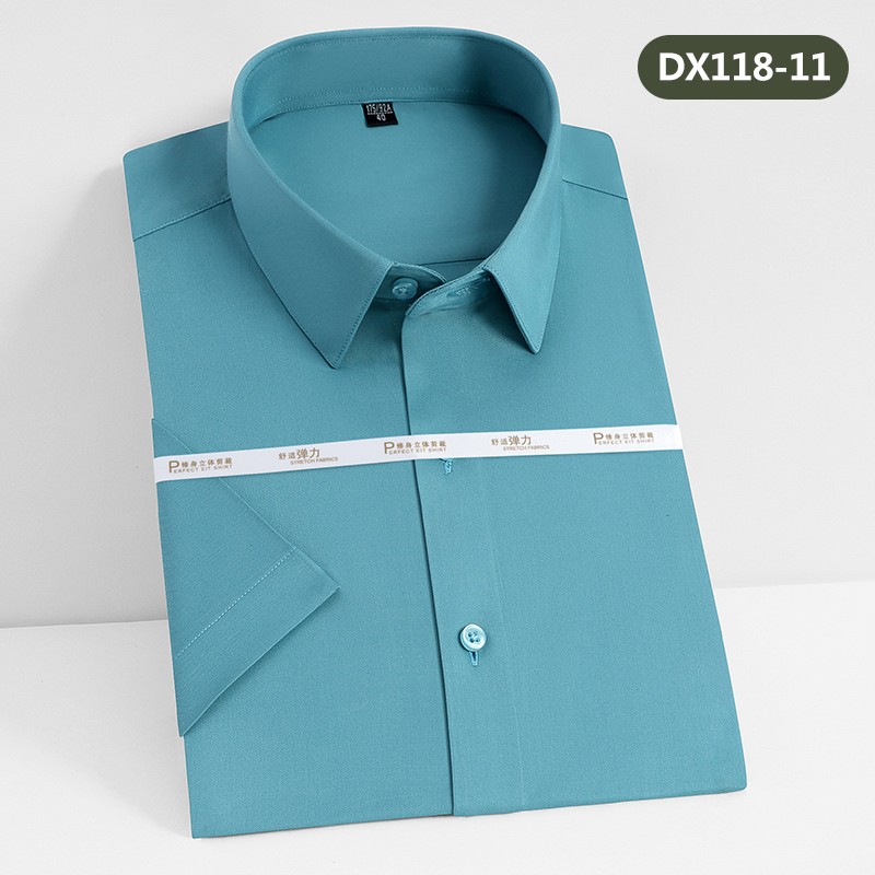 竹纤维短袖衬衫DX118-11