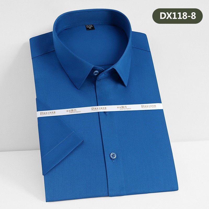 竹纤维短袖衬衫DX118-8