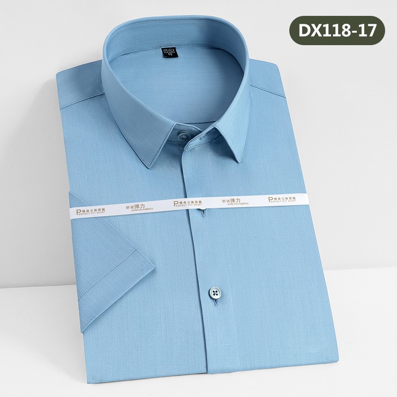 竹纤维短袖衬衫DX118-17