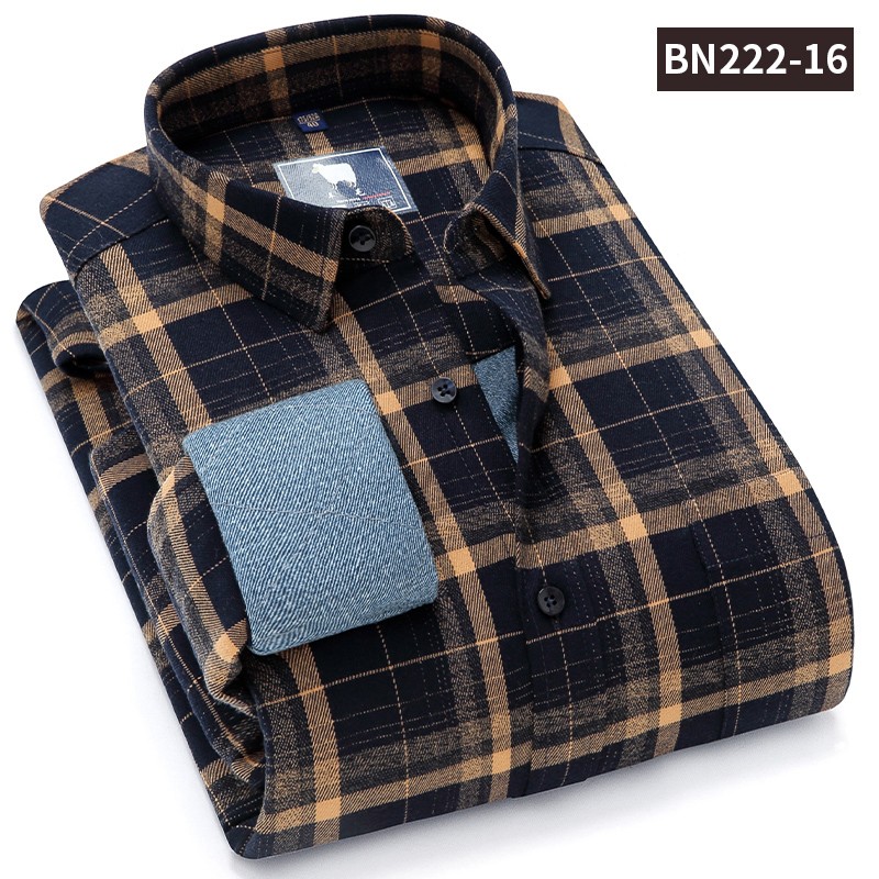 【售完为止】羊毛保暖衬衫BN222-16