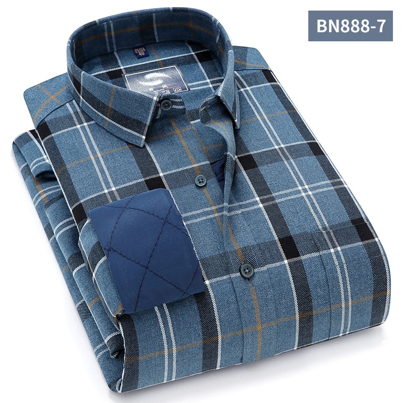 【售完为止】羽绒保暖衬衫BN888-7