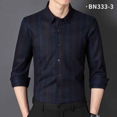 【售完为止】无痕加绒保暖衬衫BN333-3
